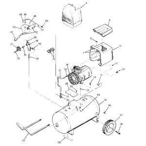 DeVilbiss Oil Free 2.5HP Air Compressor