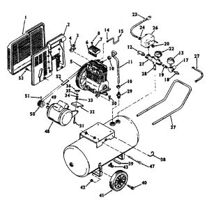 DEVILBISS AIR COMPRESSOR