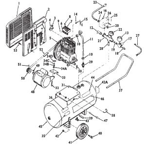 DEVILBISS AIR COMPRESSOR