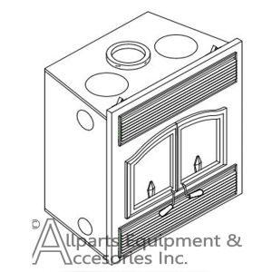 BIS ULTRA WOOD BURNING FIREPLACE