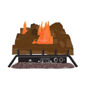 COMFORT GLOW GAS LOG HEATER