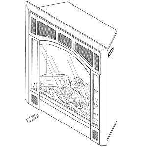 32" LED ELEC FP INSERT (CG)