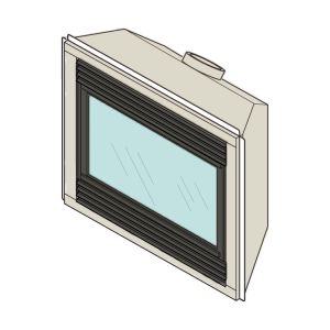 Direct vent Fireplace