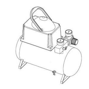 VP0000201.03 2 GAL OILLESS SINGLE STAGE