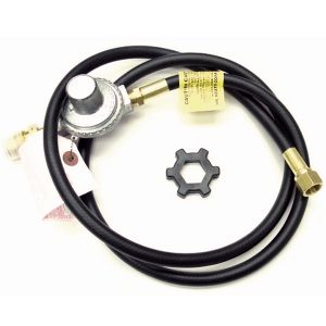 5' Propane hose and regulator assembly