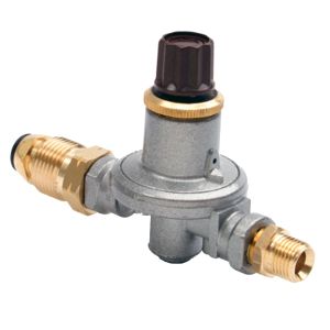 High pressure regulator with P.O.L.