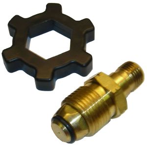 9/16" Left hand thread X Restricted flow