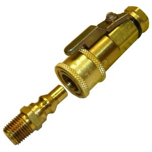 Connector kit with shut off valve LP/NG