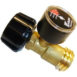 Propane gas gauge/leak detector
