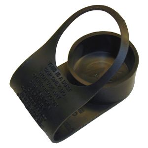 Propane tank cap and strap