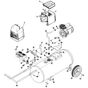 4.0HP 30Gall Oil free Air compressor