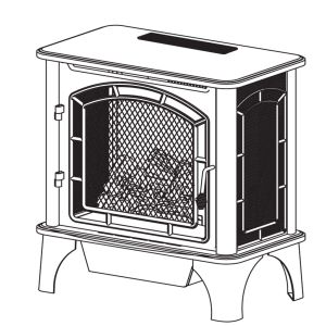 CEDAR RIDGE PROCOM VENT FREE GAS STOVE
