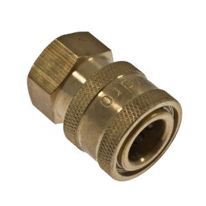 BRASS QC SOCKET FITTING 1/4 FEMALE