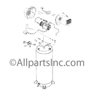 6.0 HP 60 Gall Oil free air compressor