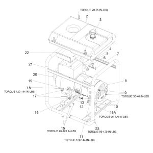 GEN 4000W 8HP B&S