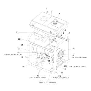 4000W 8HP Generator