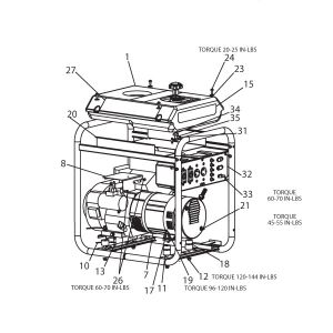 7500W 13HP B&S Generator