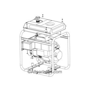 GENERATOR 4250W 9HP HONDA