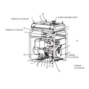 GEN  5000W 10HP TECUM