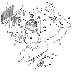 5HP 20Gall Air compressor