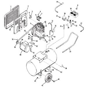 5HP 20Gall Air compressor