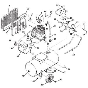 5HP 30Gall Air compressor