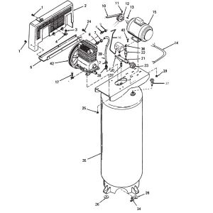 5HP 60Gall Air compressor