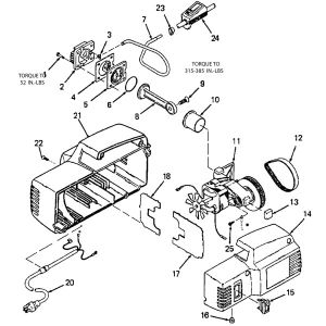 75HP 0Gall Portable Air compressor