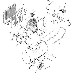 2.5HP 20Gall Air compressor