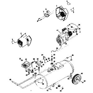 5HP 30Gall Air compressor