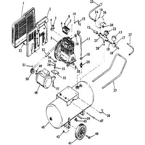 5HP 20Gall Air compressor