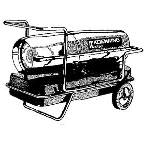 KOEHRING PORTABLE KEROSENE HEATER