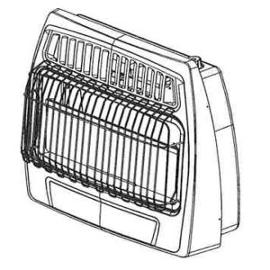 VENT-FREE NATURAL GAS WALL HEATER