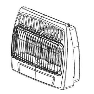 VENT-FREE PROPANE GAS WALL HEATER