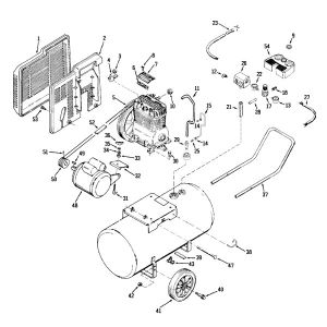 4.5HP 20Gall Air compressor
