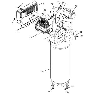 5HP 60Gall Air compressor