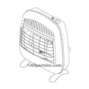 VENT-FREE GAS WALL HEATER INFRARED