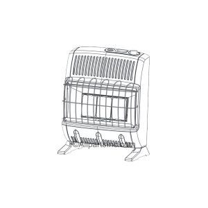 UNVENTED PLAQUE HEATER