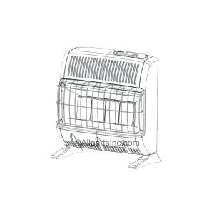 UNVENTED PLAQUE HEATER