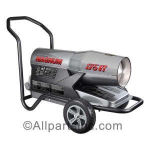 THERMOSTATIC PORTABLE FORCED AIR HEATER