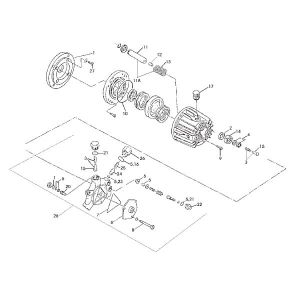 2.0 GPM 2000PSI pressure washer pump