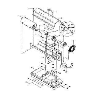 50,000 BTU kerosene construction heater