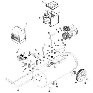 3.5HP 20Gall Oil free Air Compressor