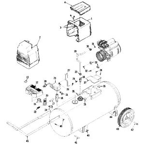 3.5HP 30Gall Oil free Air compressor