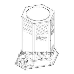 FORCED AIR CONSTRUCTION HEATER
