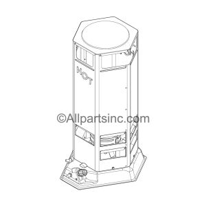 REMINGTON FORCED AIR HEATER