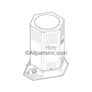 REMINGTON FORCED AIR HEATER