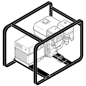 3000 Watt portable generator