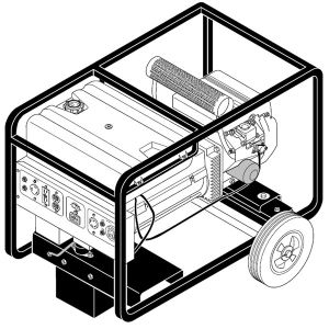 11000 Watt Portable generator