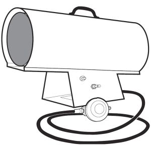 35-FAC DESA FORCED AIR PROPANE GAS HEATER